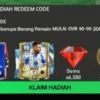 Spesial 3 Kode Redeem FC Mobile Baru 8 Januari 2025, Klaim Hadiah Elite Sekarang