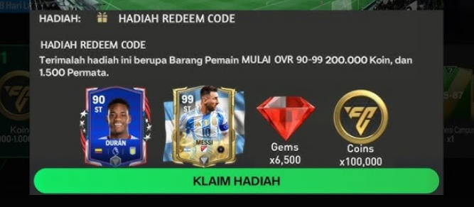 Spesial 3 Kode Redeem FC Mobile Baru 8 Januari 2025, Klaim Hadiah Elite Sekarang