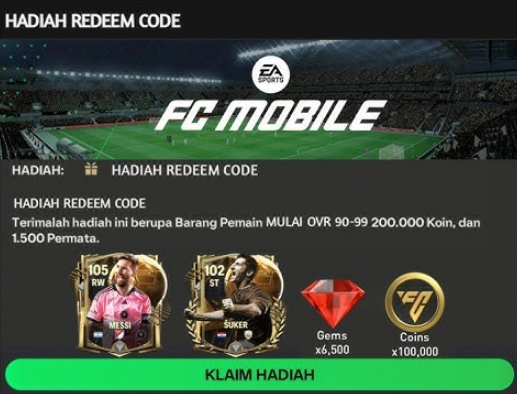 Kode Redeem FC Mobile 23 Desember 2024, Klaim Hadiah Menarik Sebelum Kedaluwarsa!