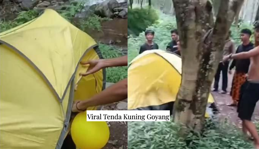 Link Video Viral Tenda Kuning Diburu Netizen, Apa Isi Video Sebenarnya?