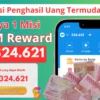 Hanya 1 Misi Klaim Reward Rp324.621 di Aplikasi Penghasil Uang Termudah 2024
