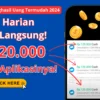 Absen Harian Dapet Rp120.000 dari Aplikasi Penghasil Uang Termudah 2024