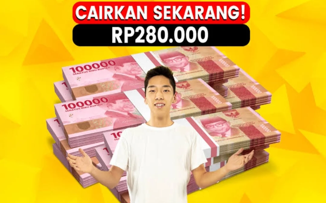 Cara Dapat Rp280.000 dari Aplikasi Uang Gratis Tercepat 2024