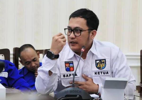 Hasil Musda XVI KNPI Kota Bogor Disoal, Sapta Bela Bantah Mencuatnya Isu Dukungan Petisi Penggagalan Ketua DPD KNPI Kota Bogor periode 2021-2024, Sapta Bela Alfaraby. (Yudha Prananda / Jabar Ekspres)