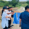 Anggota DPR RI Marlyn Maisarah Tinjau Jembatan Puncak II yang Ambruk