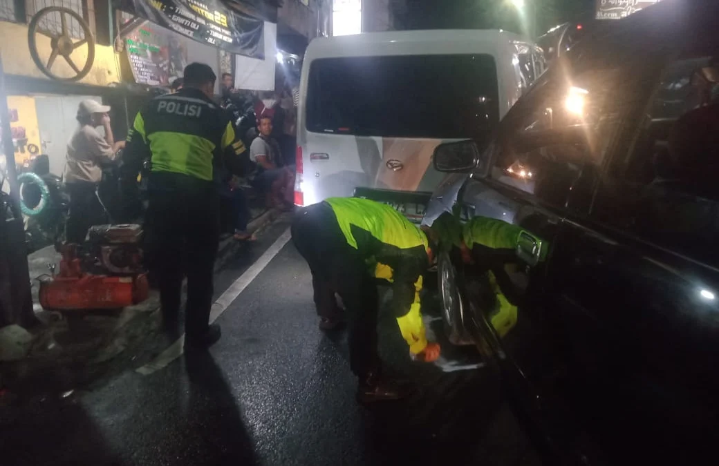 Tabrakan beruntung di Puncak Bogor
