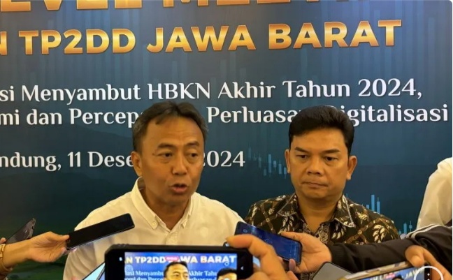 Deputi Kepala Kantor Perwakilan BI Jabar Muslimin Anwar. (Foto/ANTARA)