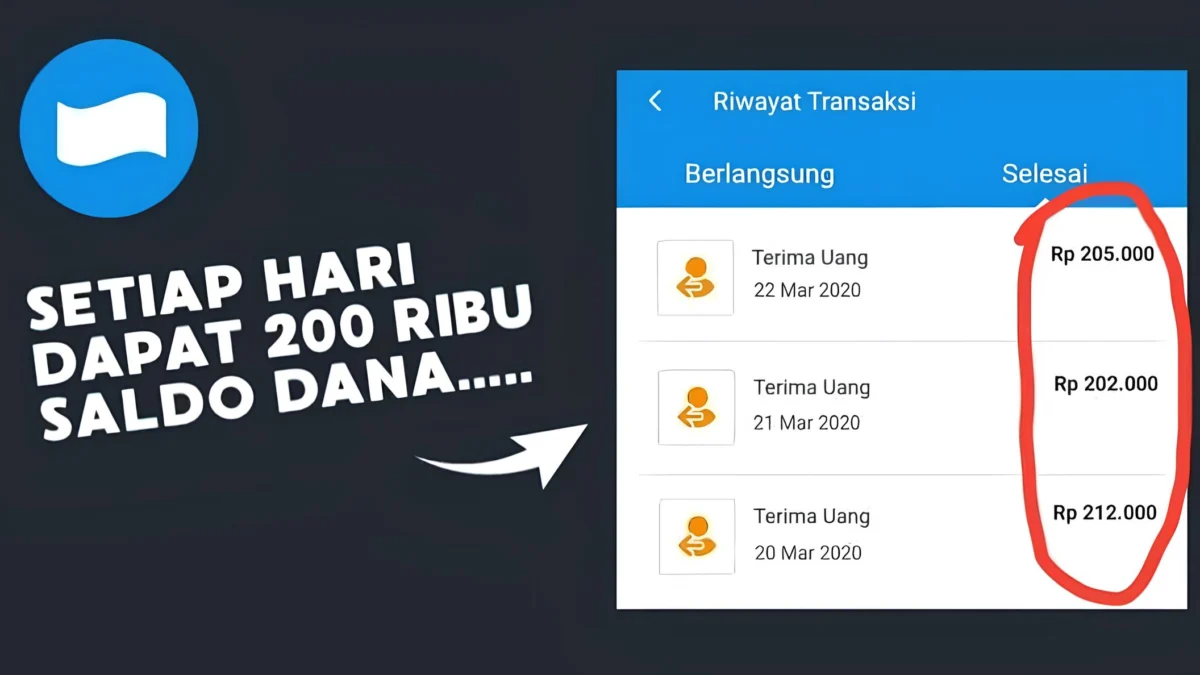 Cairkan Saldo DANA Gratis Rp200.000 Langsung Ditransfer ke Rekening Cuma Pakai NIK KTP Kamu masih mencari-cari cara untuk mendapatkan saldo DANA gratis hingga Rp200.000 yang dikirimkan langsung ke rekeningmu setiap hari?