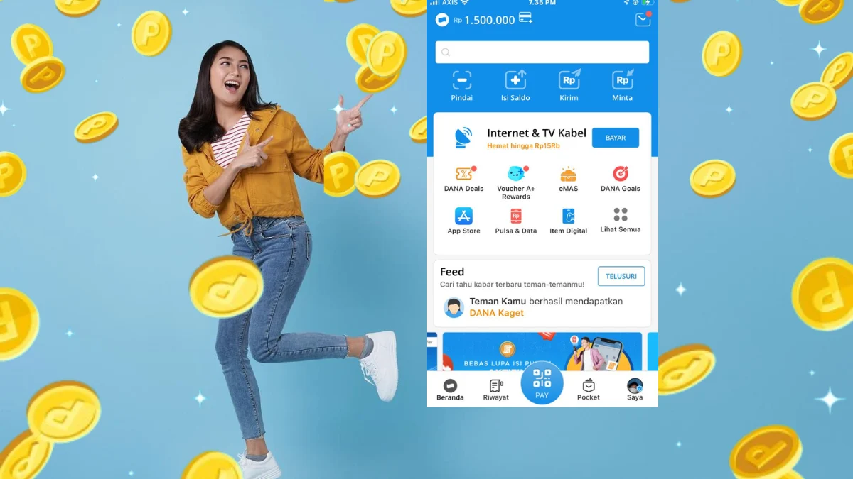 Langsung Cair ke E-Wallet Saldo DANA Gratis Rp700.000, Begini Cara Daftarnya