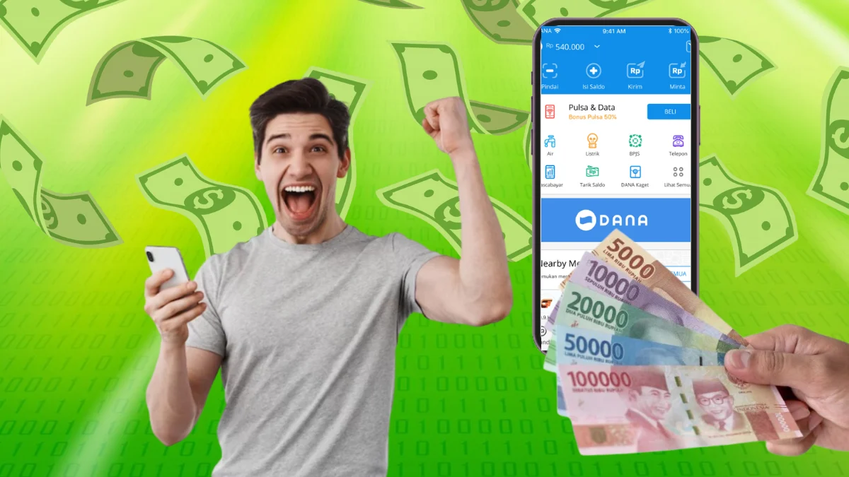 Daftar Pakai No WA Dapat Saldo E-Wallet Rp460.000 dari Aplikasi Penghasil Uang