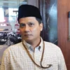Ketua Divisi Sosialisasi, Pendidikan Pemilih, dan Partisipasi Masyarakat Komisi Pemilihan Umum atau KPU Jawa Barat (Jabar), Hedi Ardia saat ditemui di Soreang, Selasa (3/12). Foto Agi