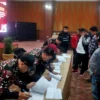 Penandatanganan hasil rekap KPU Kota Bandung, Jumat (6/12).
