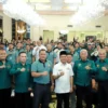 Bupati Bandung Dadang Supriatna berfoto bersama jajaran KONI Kabupaten Bandung beberapa waktu. Foto Istimewa