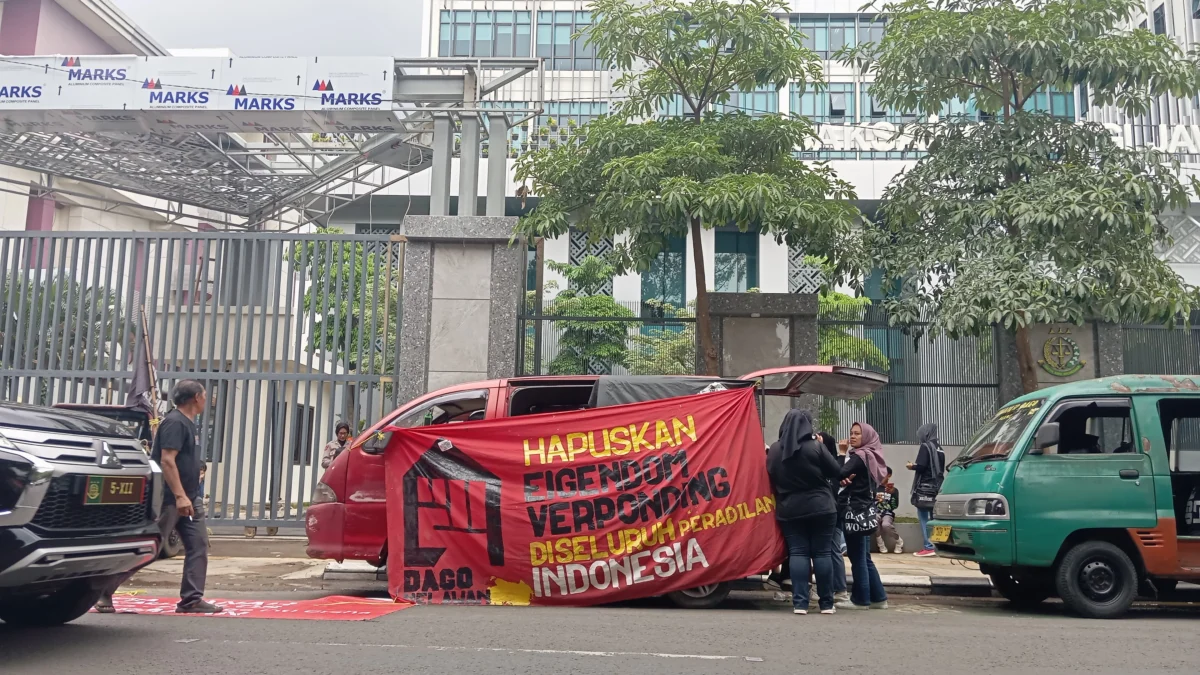 warga Dao Elos gruduk Kejati Jabar dan PN Bandung/Nizar/Jabar Ekspres/