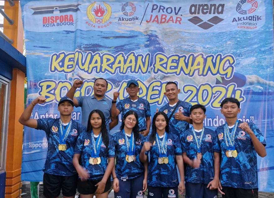 Jelang Porprov, Akuatik Kota Bogor Perbaiki Catatan Waktu Atlet Tim Akuatik Kota Bogor. (Yudha Prananda / Jabar Ekspres)