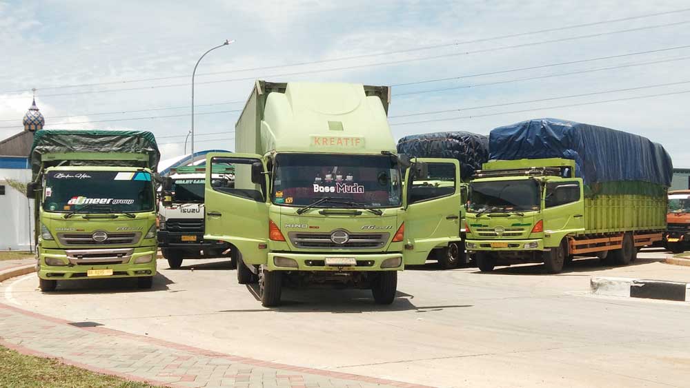 Truk sumbu 3 dilarang melintas puncak saat Nataru/Istimewa/