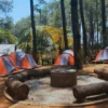 Suasana Glamping di Terminal Wisata Grafika Cikole. (instagram @officialgrafika)