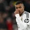 Penyerang Real Madrid asal Prancis Kylian Mbappe