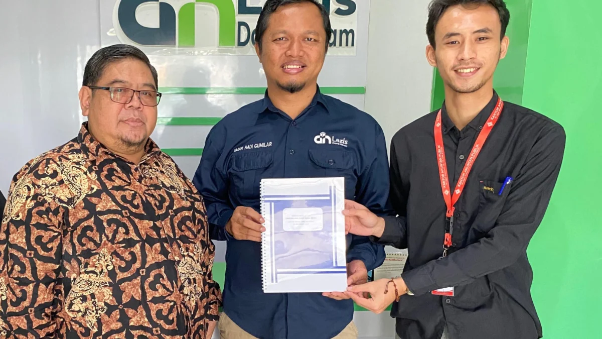 Lazis Darul Hikam yang berhasil merraih Predikat WTP.