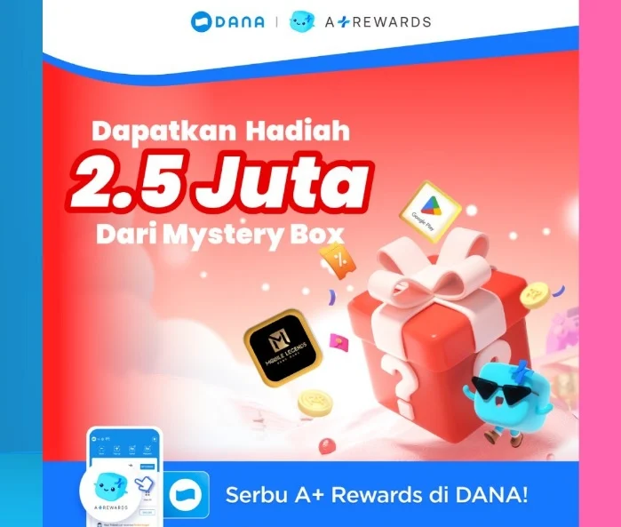Promo Aplikasi DANA Serbu A+ Reward