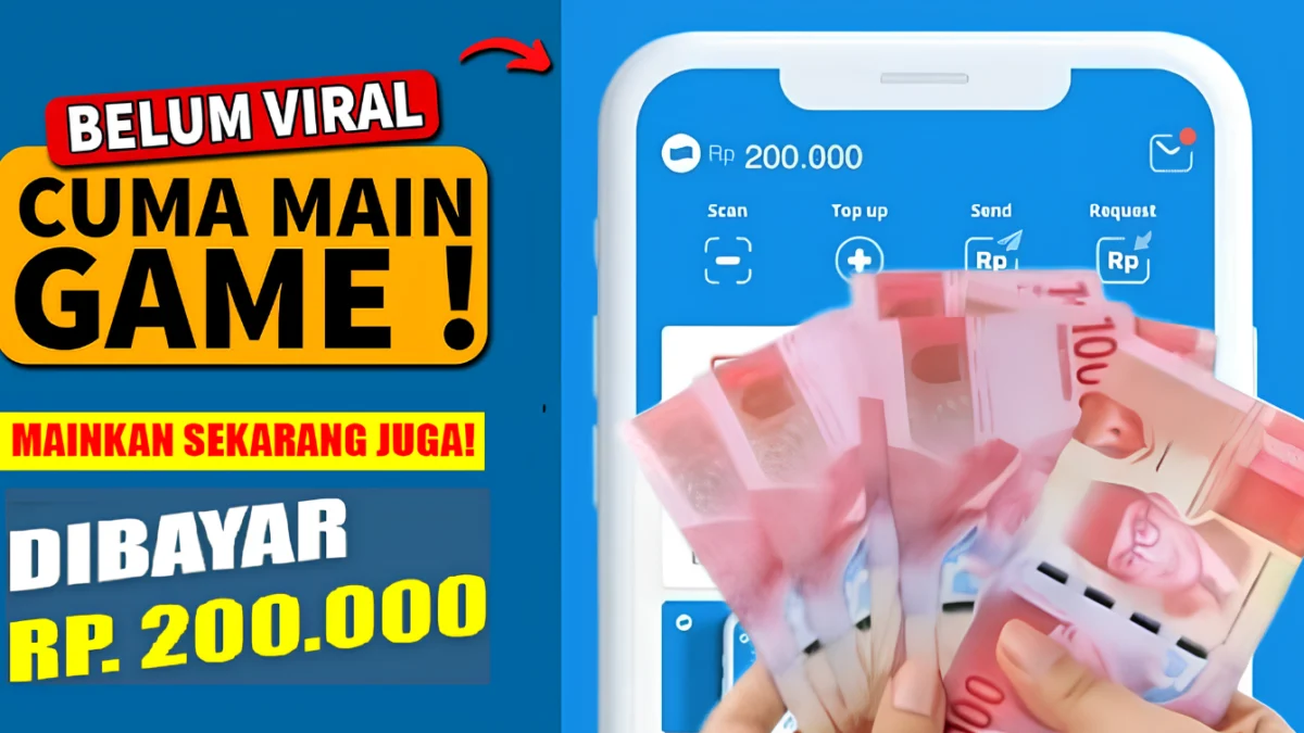 Main Game Dapat Saldo Dana Gratis Rp200.000 di Aplikasi Penghasil Uang, Begini Caranya
