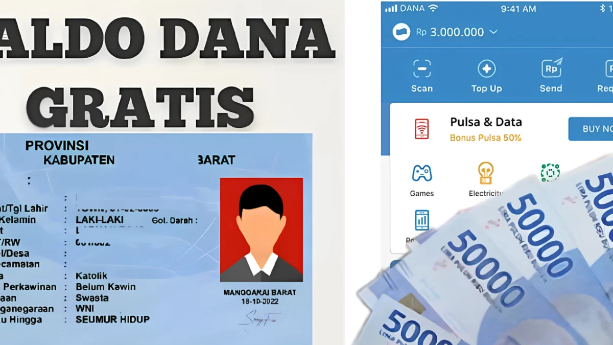 Terima Saldo Dana Gratis hingga Rp3 Juta, Syaratnya Cuma Masukkan NIK KTP Terima Saldo Dana Gratis hingga Rp3 Juta, Syaratnya Cuma Masukkan NIK KTP