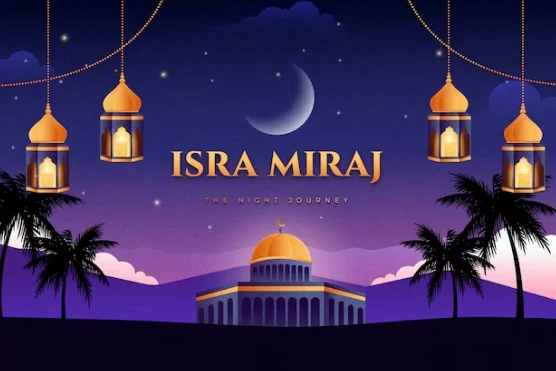 20 Contoh Tema Acara Isra Miraj Paling Inspiratif ILUSTRASI tema acara Isra Miraj. (freepik)