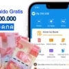Saldo DANA gratis dengan menjalankan Misi Mudah.