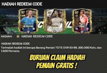 Ambil Kode Redeem FC Mobile Terbaru ini, Bonus Hadiah Spesial Gratis