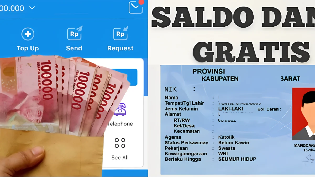 Cair Saldo Dana Rp 2,4 Juta Syarat KTP, Begini Cara Cara Cek di HP Cair Saldo Dana Rp 2,4 Juta Syarat KTP, Begini Cara Cara Cek di HP