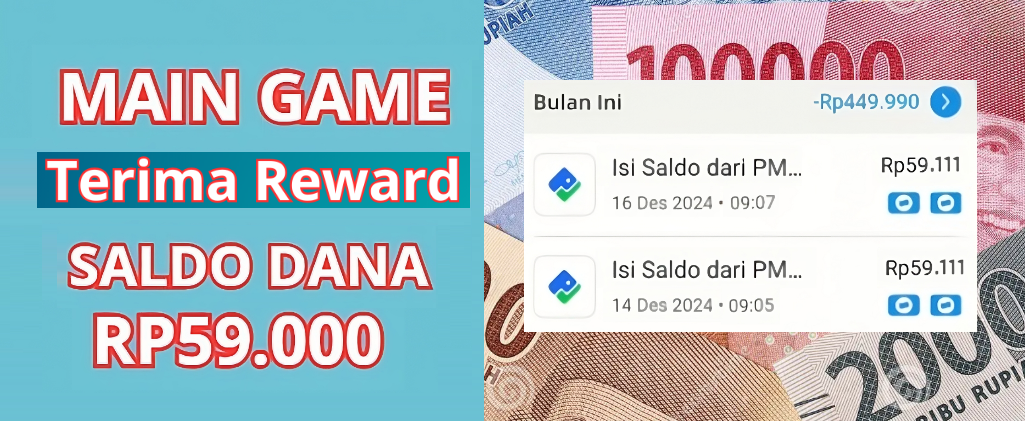 Tinggal “Tap-Tap” Bonus Hadiah Sebesar Rp59.000 dari Aplikasi Penghasil Uang 2025