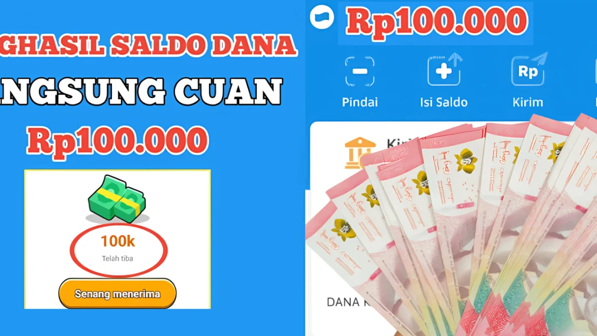 Ambil Hadiah “Bonus Pemain” Senilai Rp100.000 Lewat Aplikasi Penghasil Uang 2025 Ambil Hadiah “Bonus Pemain” Senilai Rp100.000 Lewat Aplikasi Penghasil Uang 2025