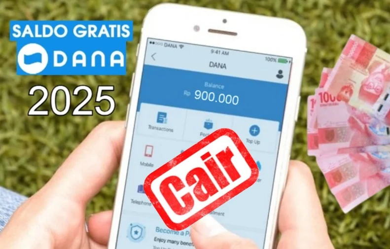 Saldo DANA gratis car Hongga Rp900.000.