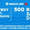 Salah satu give away cara dapat uang di Youtube.