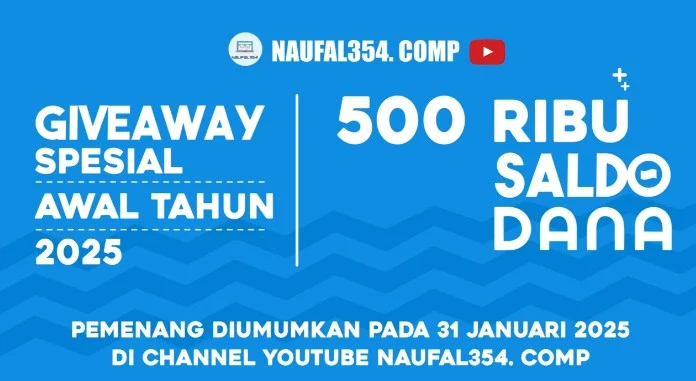 Salah satu give away cara dapat uang di Youtube.
