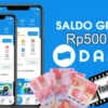 Saldo DANA gratis hanya dari Subscribe Youtube.