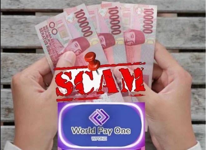 Aplikasi pengahsil uang WPONE yang diduga sudah SCAM