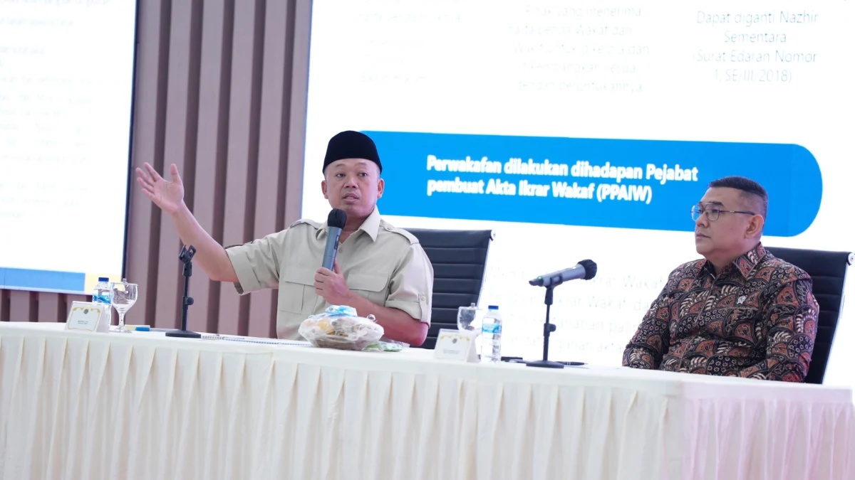 Berikan Kepastian Hukum terhadap Tanah Wakaf dan Rumah Ibadah, Menteri Nusron: Kita Akan Lakukan Percepatan di Tahun 2025 Berikan Kepastian Hukum terhadap Tanah Wakaf dan Rumah Ibadah, Menteri Nusron: Kita Akan Lakukan Percepatan di Tahun 2025