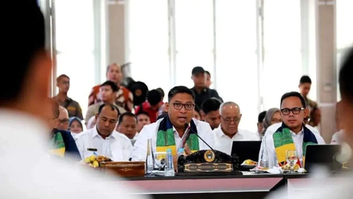 Wakil Menteri Pertanian (Wamentan) Sudaryono (kiri). (foto/ANTARA)
