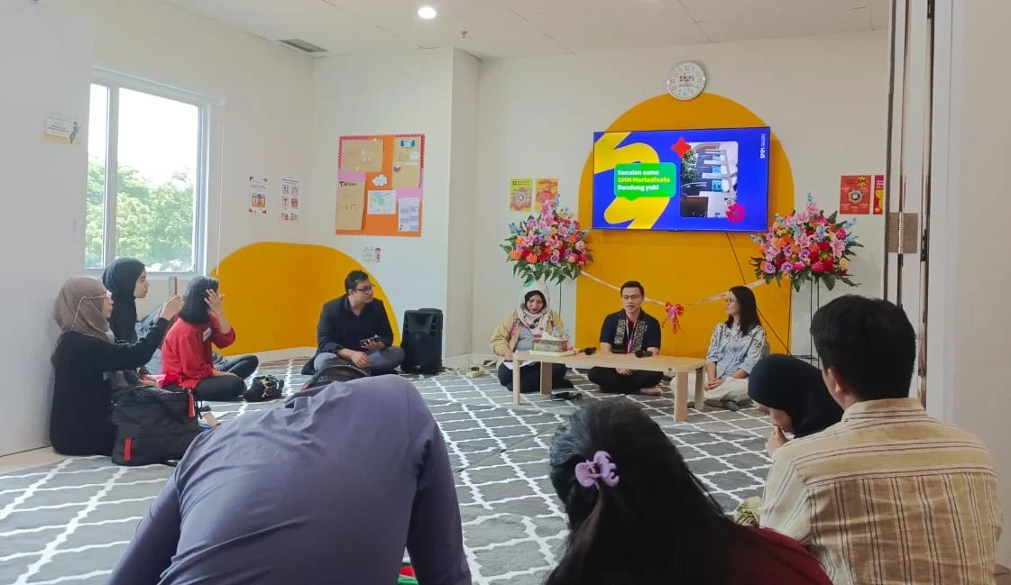 Pembukaan Sekolah Murud Merdika di Graha Kompas Gramedia, Jalan LLRE Martadinata No. 46, Kota Bandung, Minggu, 26 Januari 2025.
