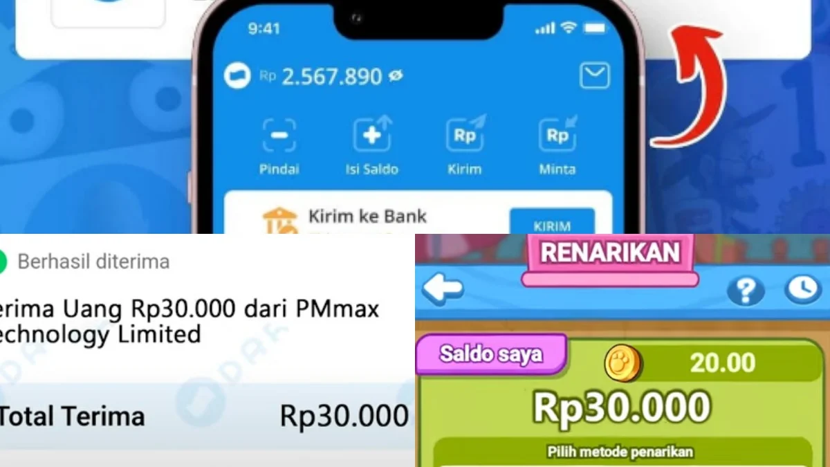 WITHDRAW Rp30.000 dari Game Penghasil Uang Tanpa Undang Teman WITHDRAW Rp30.000 dari Game Penghasil Uang Tanpa Undang Teman