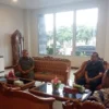 Ketua Komisi lll DPRD Kota Banjar Cecep Dani Sufyan (tiga kanan) saat melakukan kunjungan kerja ke DPRD Gunung Kidul belum lama ini. (Istimewa)