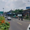 Situasi one way dari arah Cianjur menuju Jakarta di kawasan Simpang Gadog, Kabupaten Bogor, Sabtu (25/1). Foto: Regi