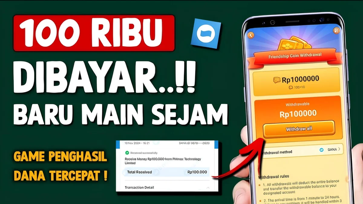 Main Sejam Dikirim Reward Saldo DANA Gratis Rp100.000 Oleh Aplikasi ini Di era digital saat ini, mencairkan saldo DANA gratis melalui aplikasi sudah menjadi hal yang sangat di gemari bagi pengguna smartphone.