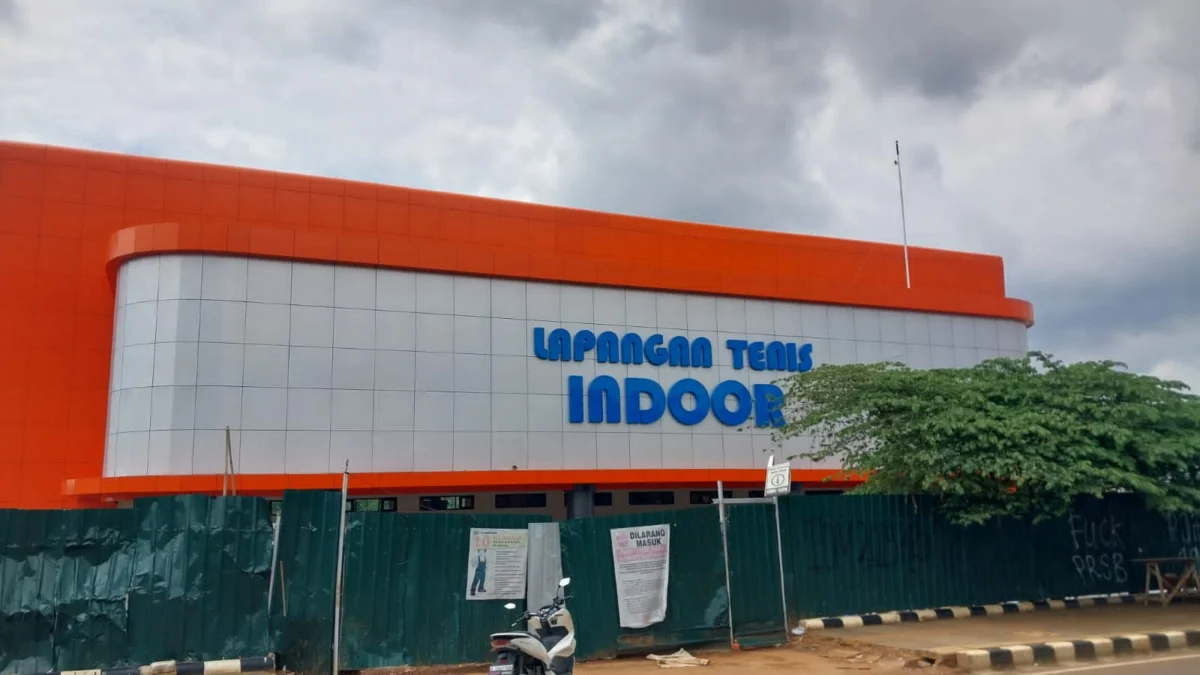 Habiskan Rp 40 Miliar, Lapangan Tenis Indoor di Pakansari Siap Digunakan Lapangan Tenis Indoor di Kawasan Pakansari, Kabupaten Bogor. Foto : Sandika /jabarekspres.com