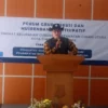 Lurah Citeureup, Rusli Sudarmadi saat Memberikan Sambutan Dalam Musrenbang/Firman Satria/Jabar Eskpres/