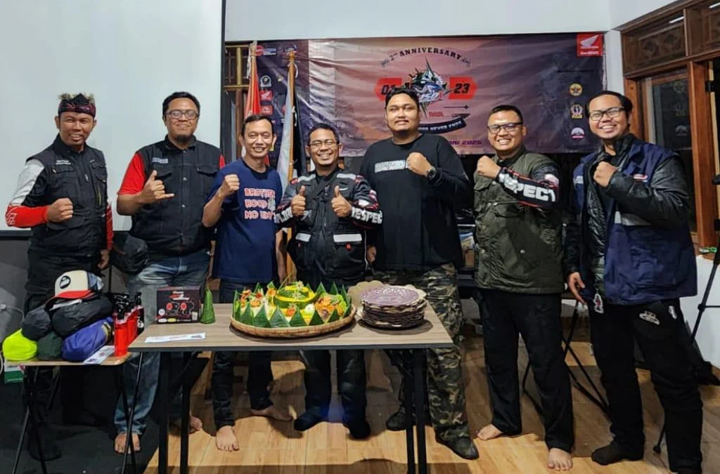 CB150X Depok Raya Gelar Anniversary ke-2 dan Musyawarah Chapter untuk Pilih Ketua Umum Baru