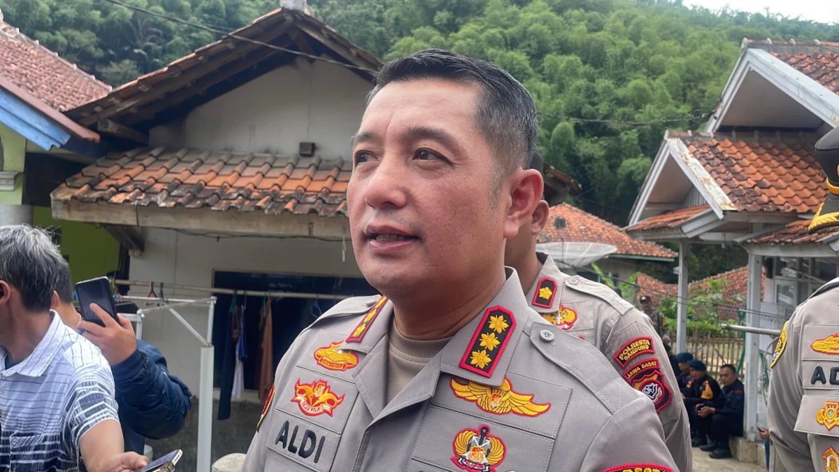 Kapolresta Bandung, Kombes Pol Aldi Subartono saat ditemui di Soreang, Senin (20/1). Foto Agi / Jabar Ekspres