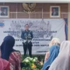 Lurah Cibabat, Muhammad Faisal saat Memberikan Sambutan dalam Musrenbang Tingkat Kelurahan/Firman Satria/Jabar Ekspres/