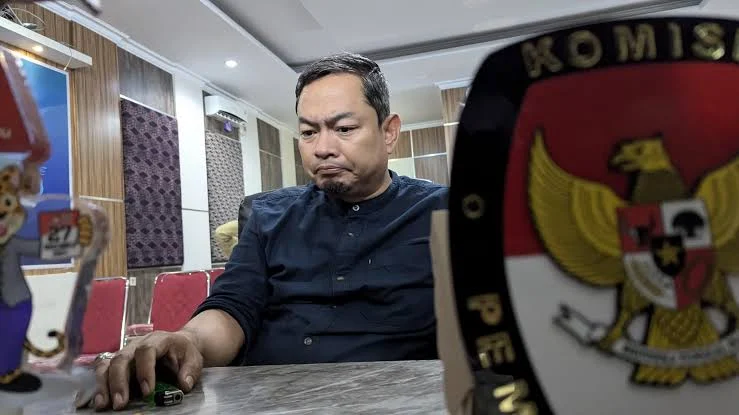 Ketua KPU Ciamis, Oong Ramdani. (Cecep / Jabar Ekspres)